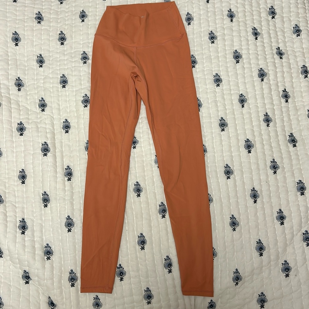 Peach leggings